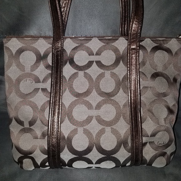 Coach Poppy Tote bag - Picture 2 of 4